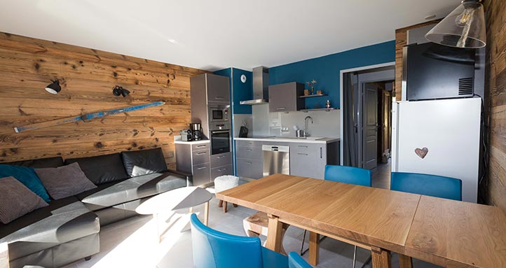 Intérieur appartement cuisine