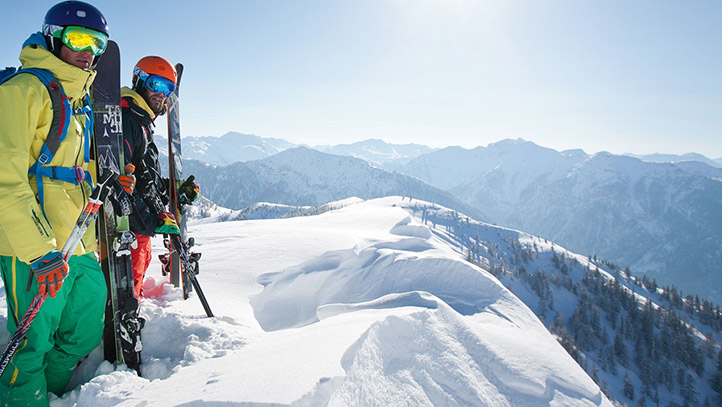 ski sur le Dévoluy